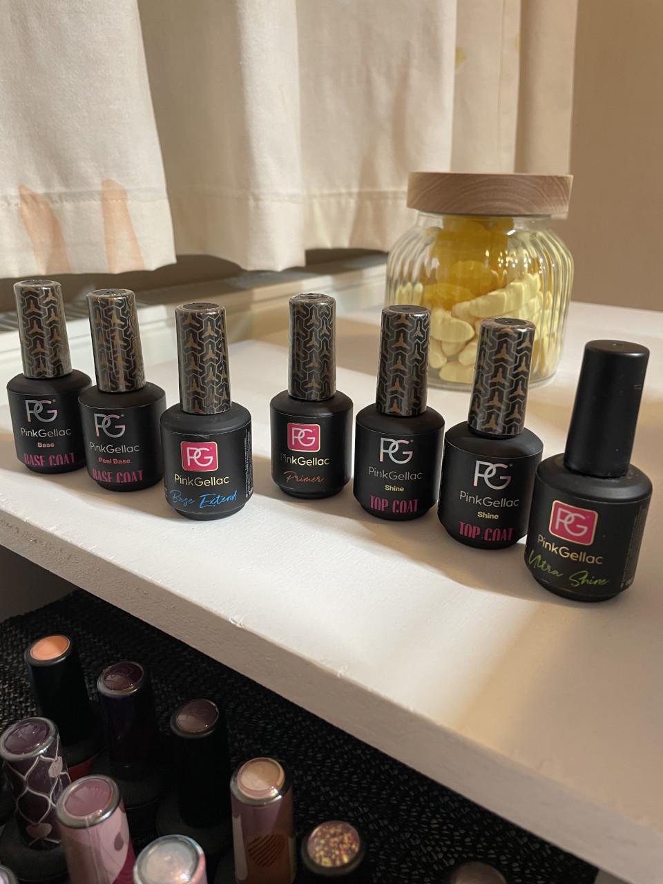 Pinkgellac set gellak