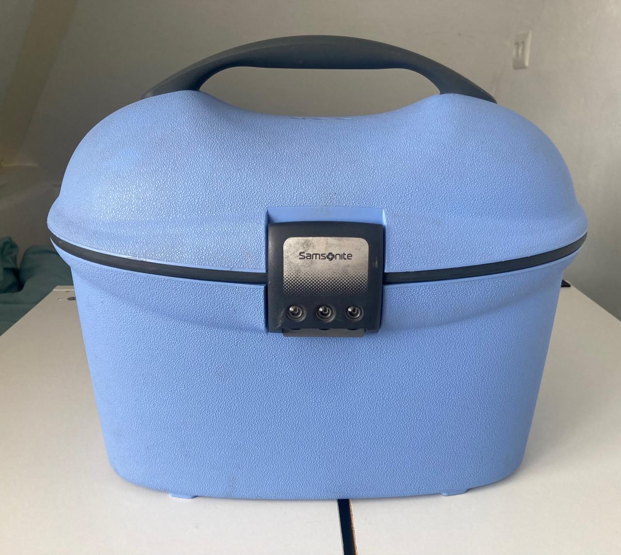 Beautycase Samsonite blauw