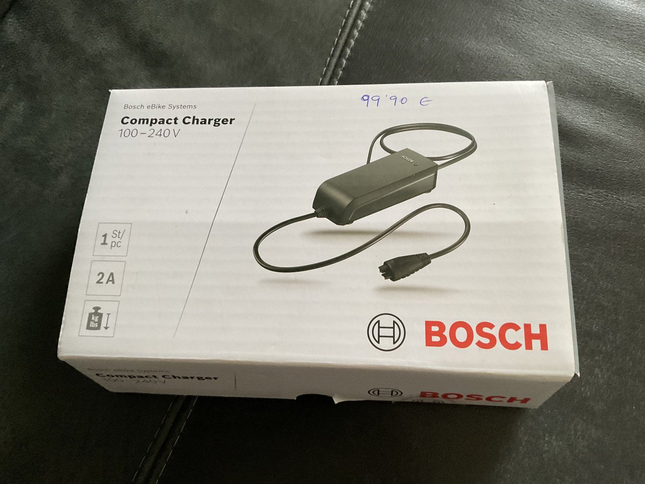 Bosch fiets accu lader compact Charcher 100-240V