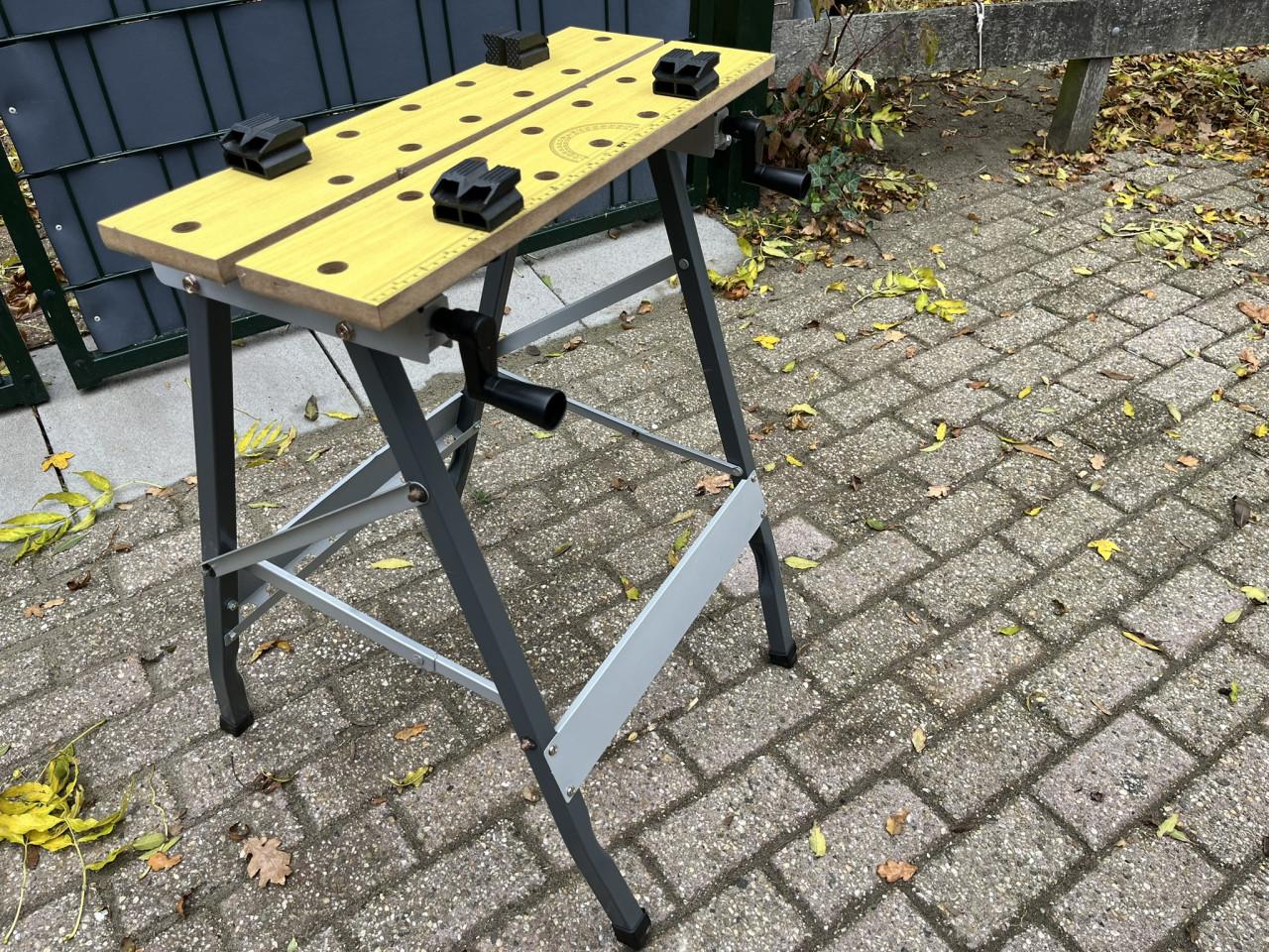 Werkbank opklapbaar
