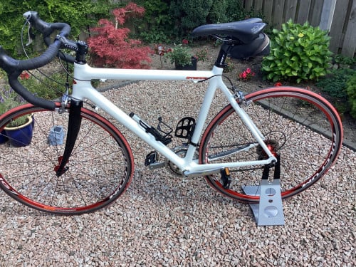 Mooie retro carbon racefiets, Shimano mix afgemonteerd
