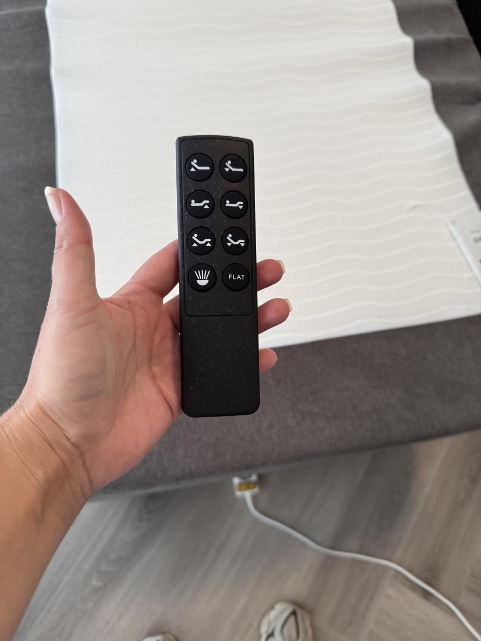 Elektrisch verstelbare boxspring
