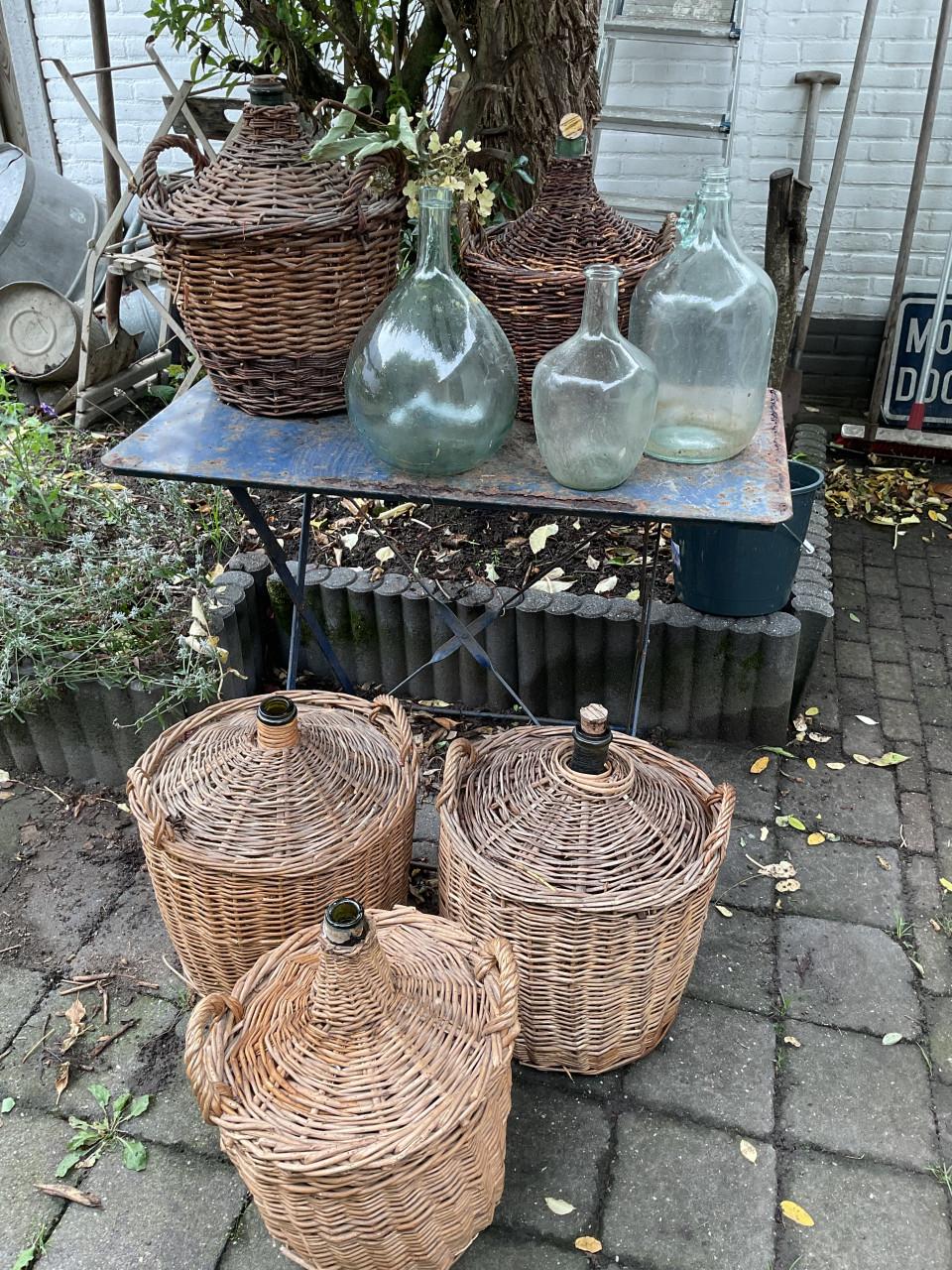 Brocante flessen
