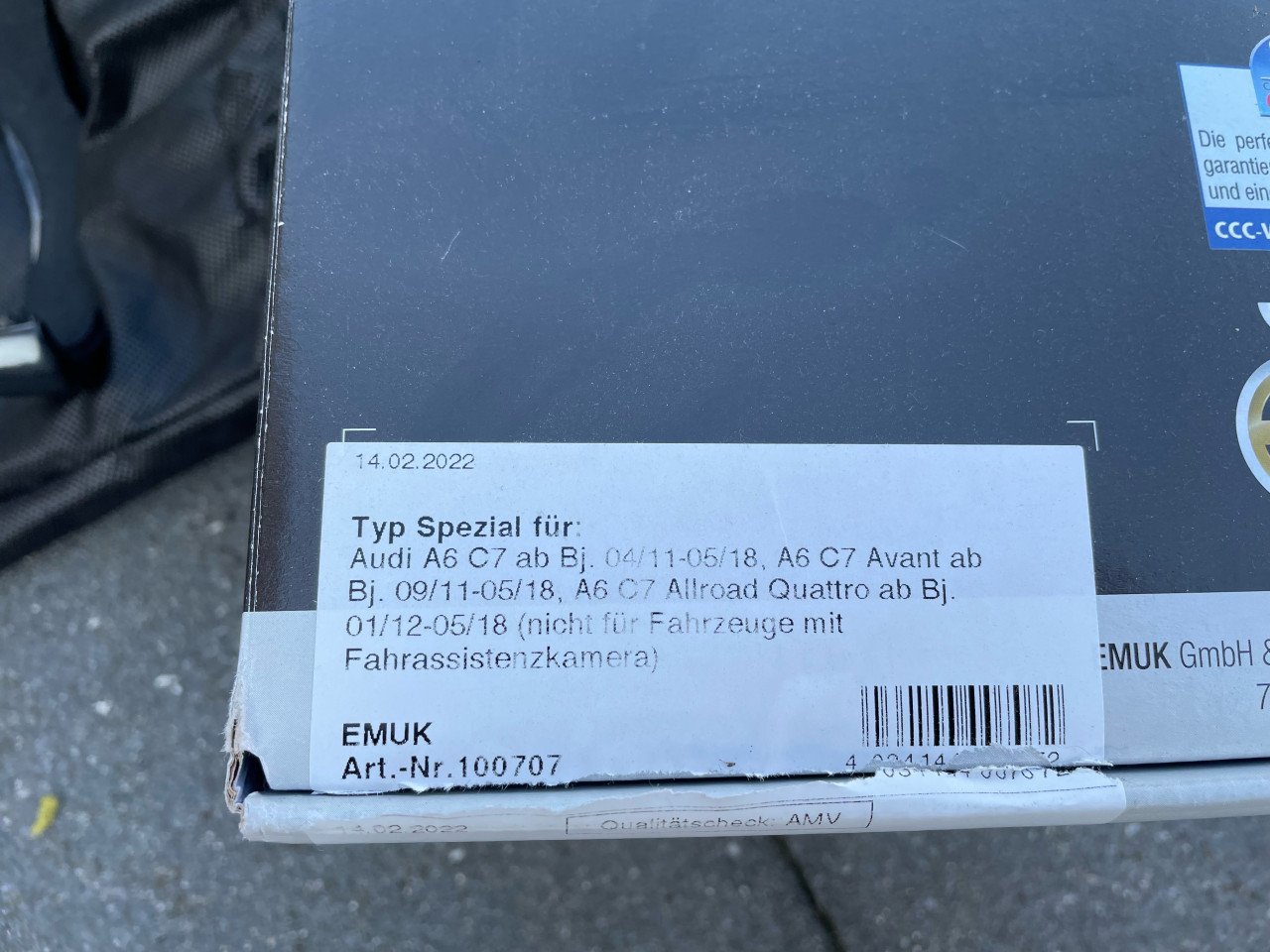 Emug caravanspiegels Audi A6 C7