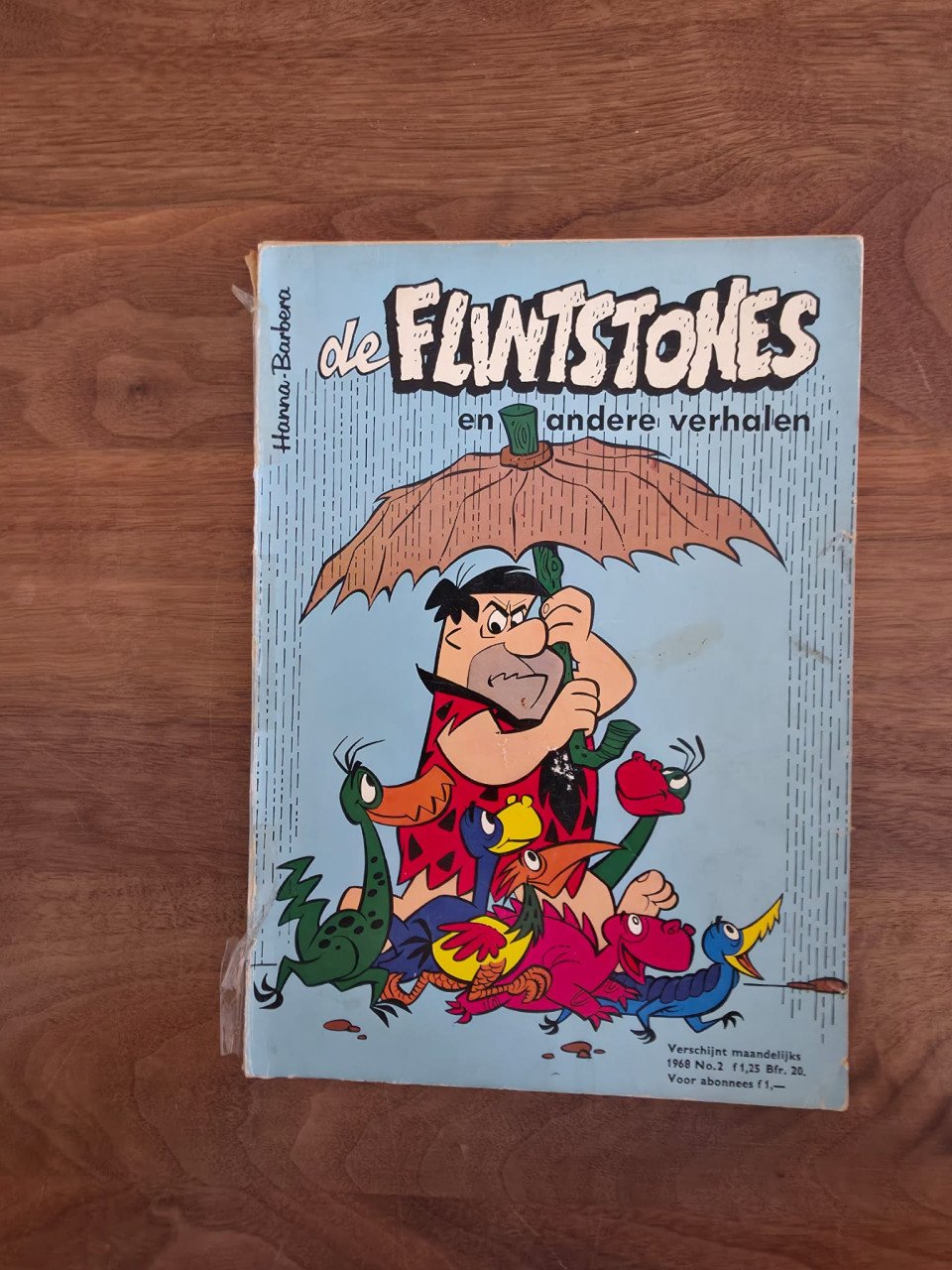 Fred Flintstone strips
