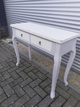 3 x Side-Table     &     Side Table op 2 poten