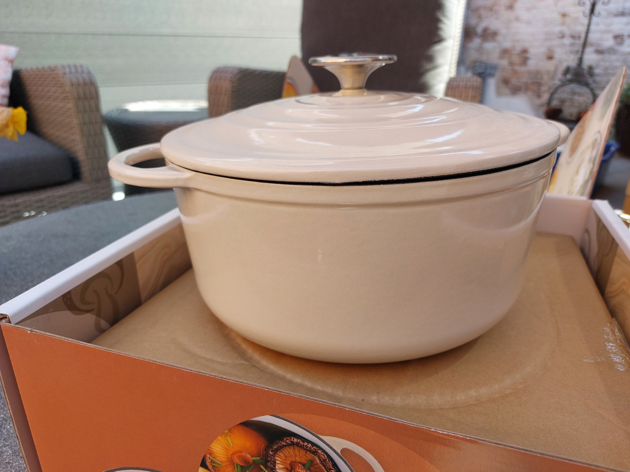Tefal LOV Braadpan - 5L - Ø25 cm - Beige