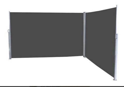 Nieuw oprolbaar windscherm / 2 x 3 meter / Hoogte 160 cm