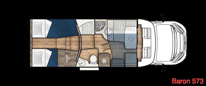 Diverse campers te huur voor 5/6 personen