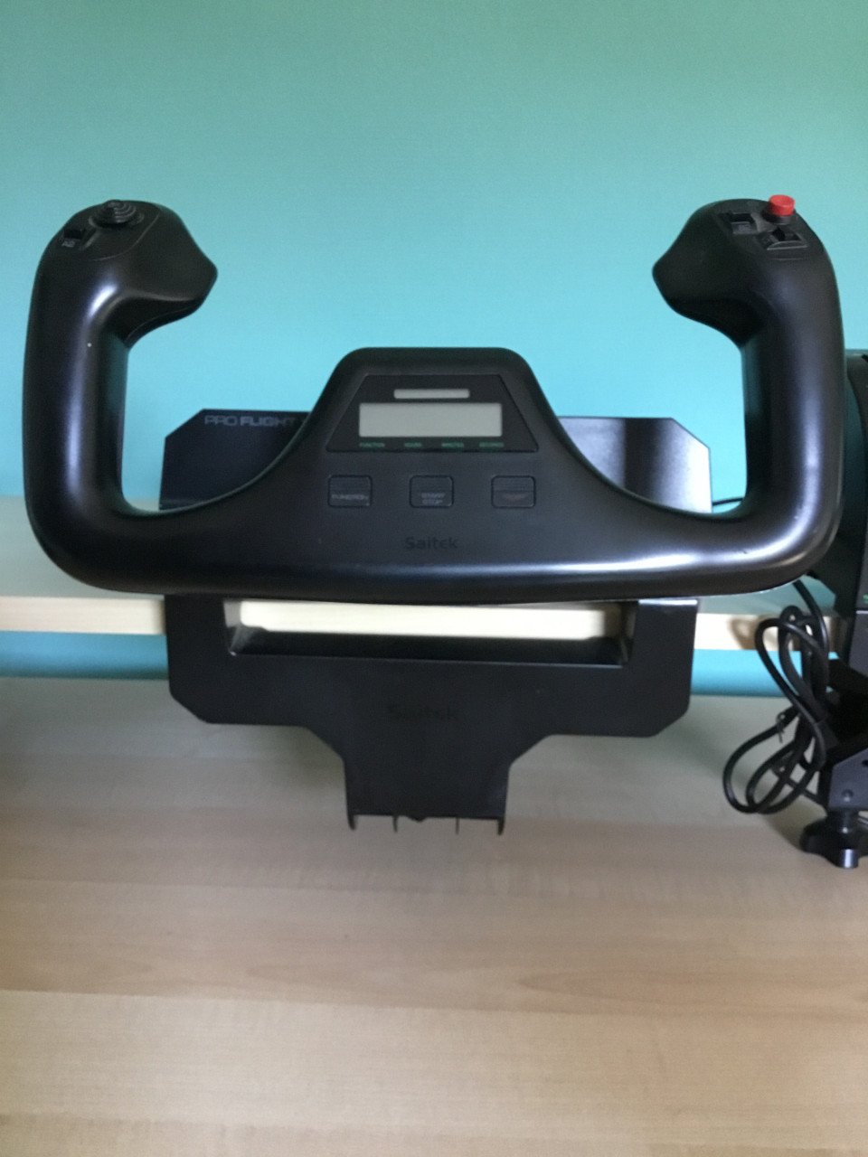 Sim flying Yoke en Throttle