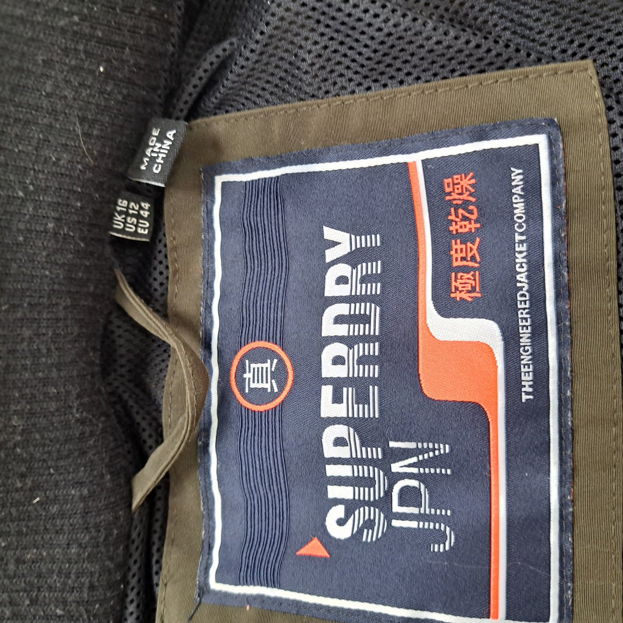 Mooie jas van superdry