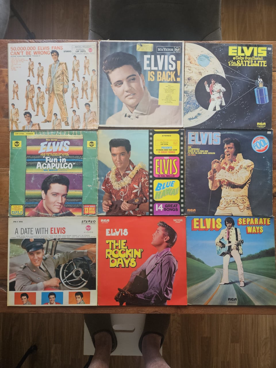 Lp's van Elvis Presley