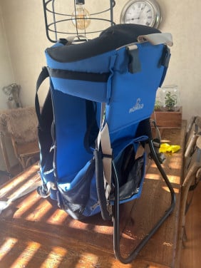 Nomad kinderdrager rugdrager met frame – blauw