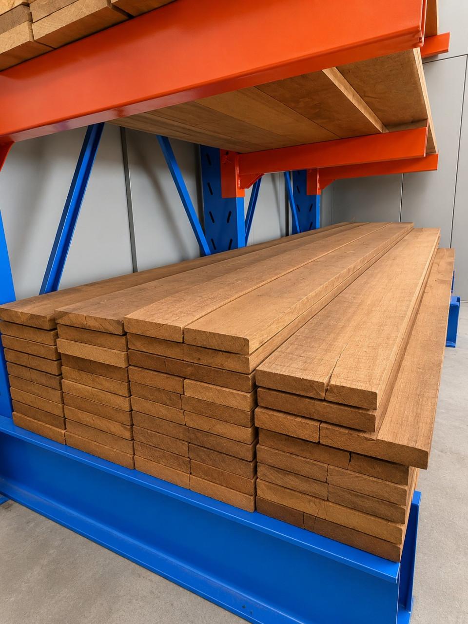 Hardhouten Planken | Diverse Breedtes | 3 Meter
