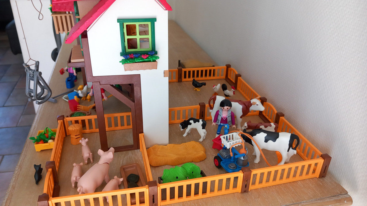 Playmobil complete boerderij setnr 6120