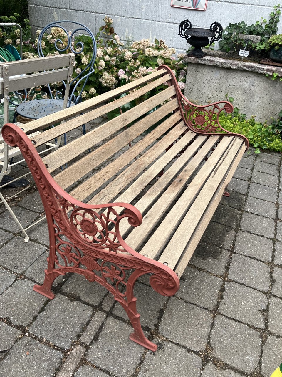 Diverse brocante voor in de tuin