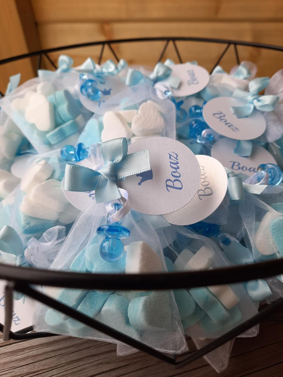 Organza zakjes voor bedankjes