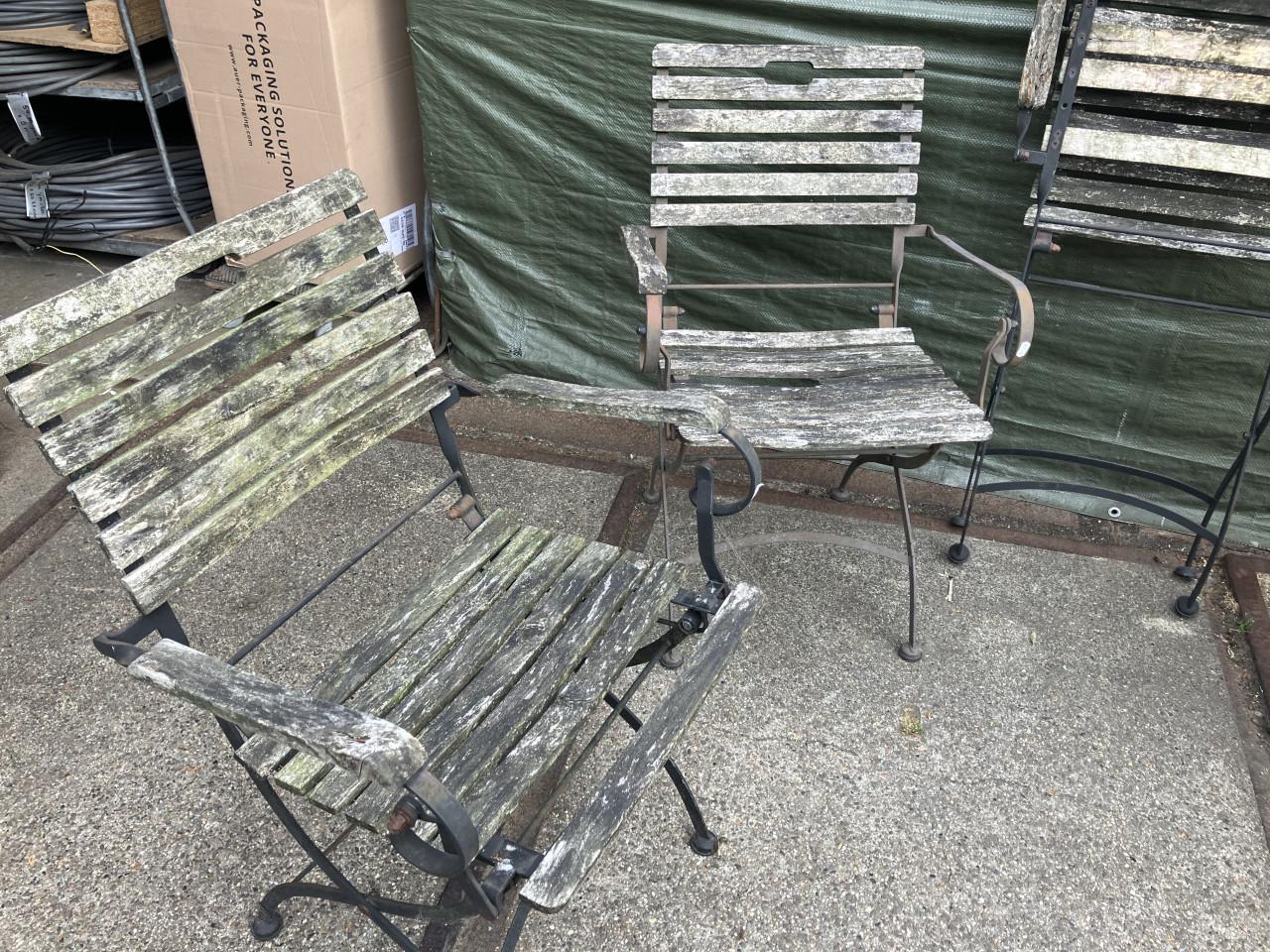 5 vintage stoelen (opknappers)