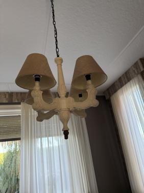 Hang lamp met kapjes