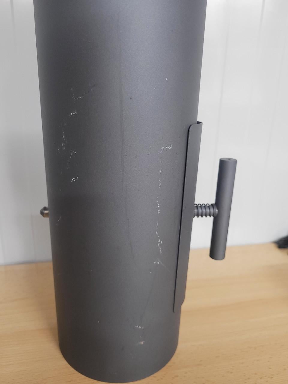 ABCAT Houtrookfilter RVS – zwart