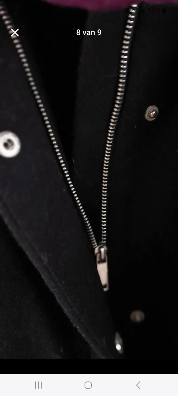 Nieuwe Zwarte dames duffelcoat mt xl JBL