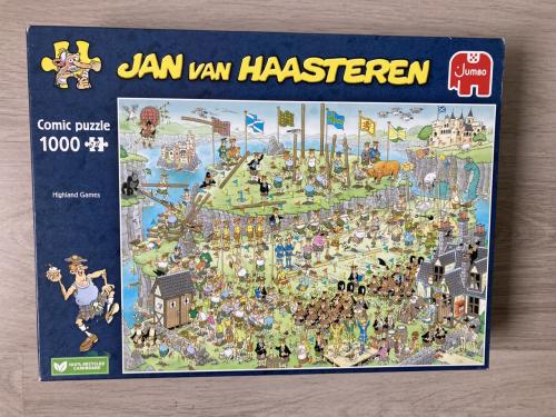 Puzzel Jan van Haasteren Highland games
