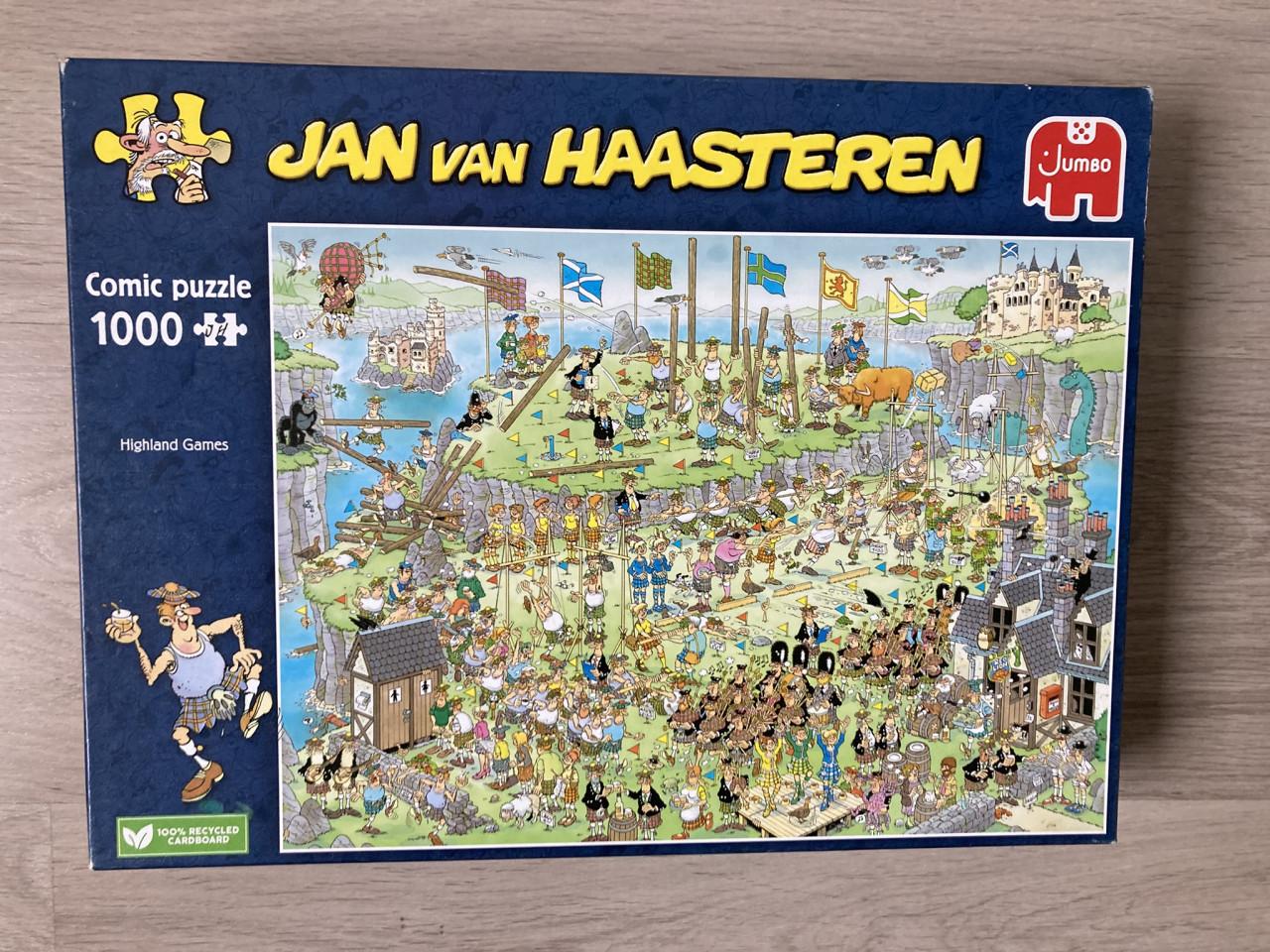 Puzzel Jan van Haasteren Highland games
