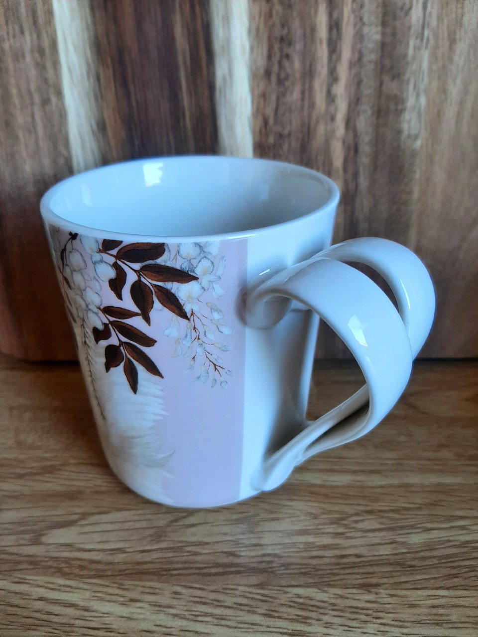 2 nieuwe mokken met zwanen print
