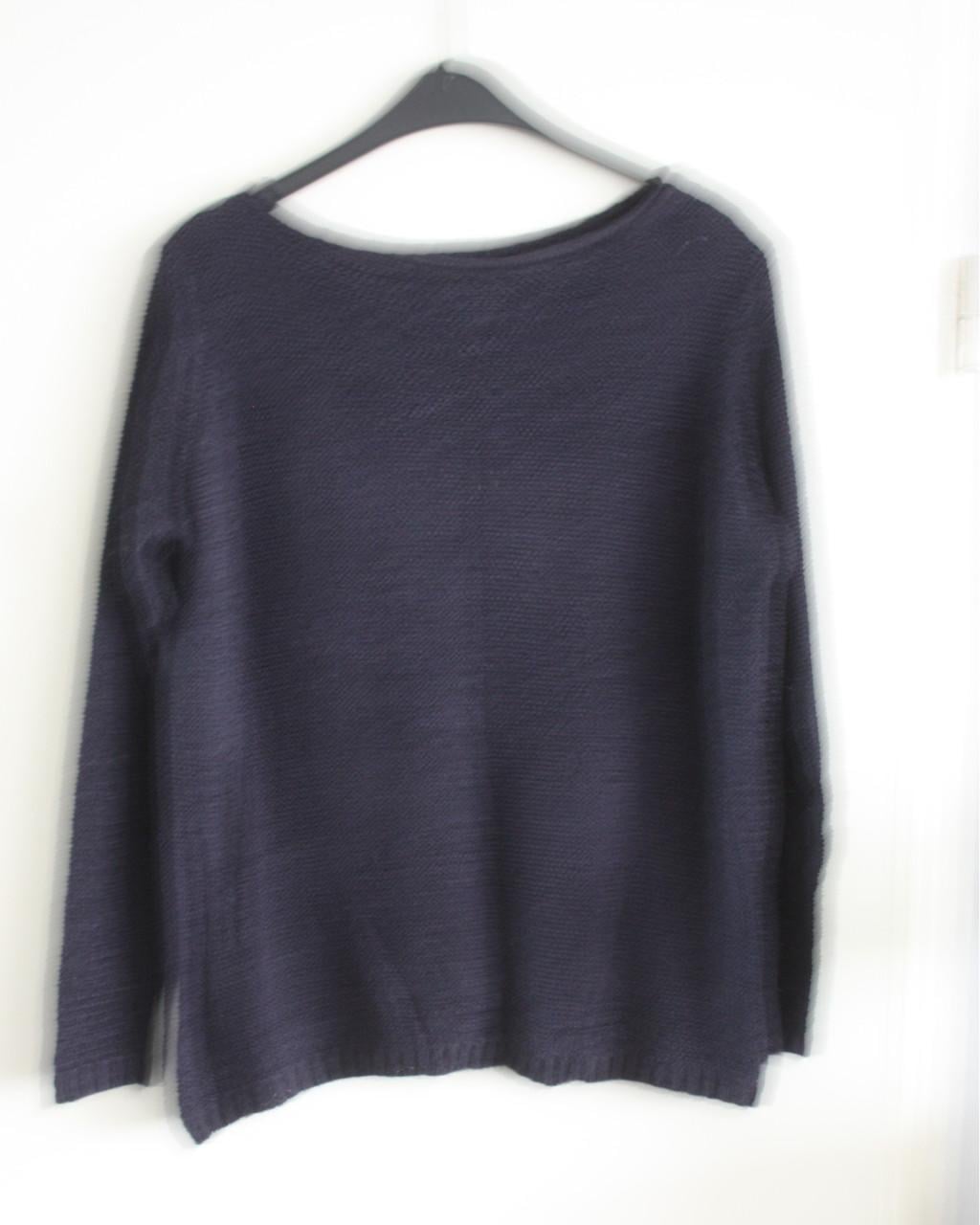 Blauwe trui  maat 40-42