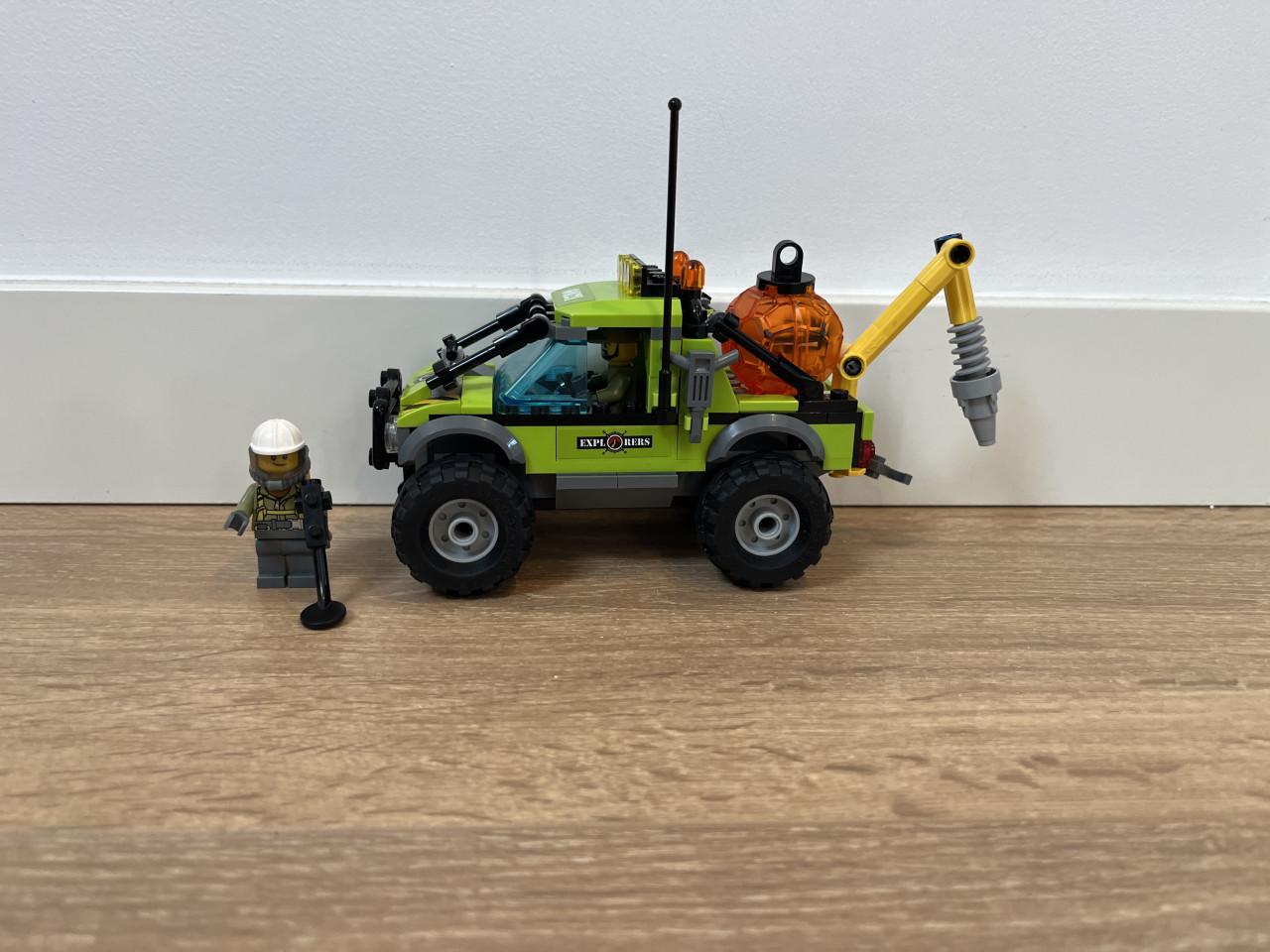 LEGO Vulkaan onderzoekstruck