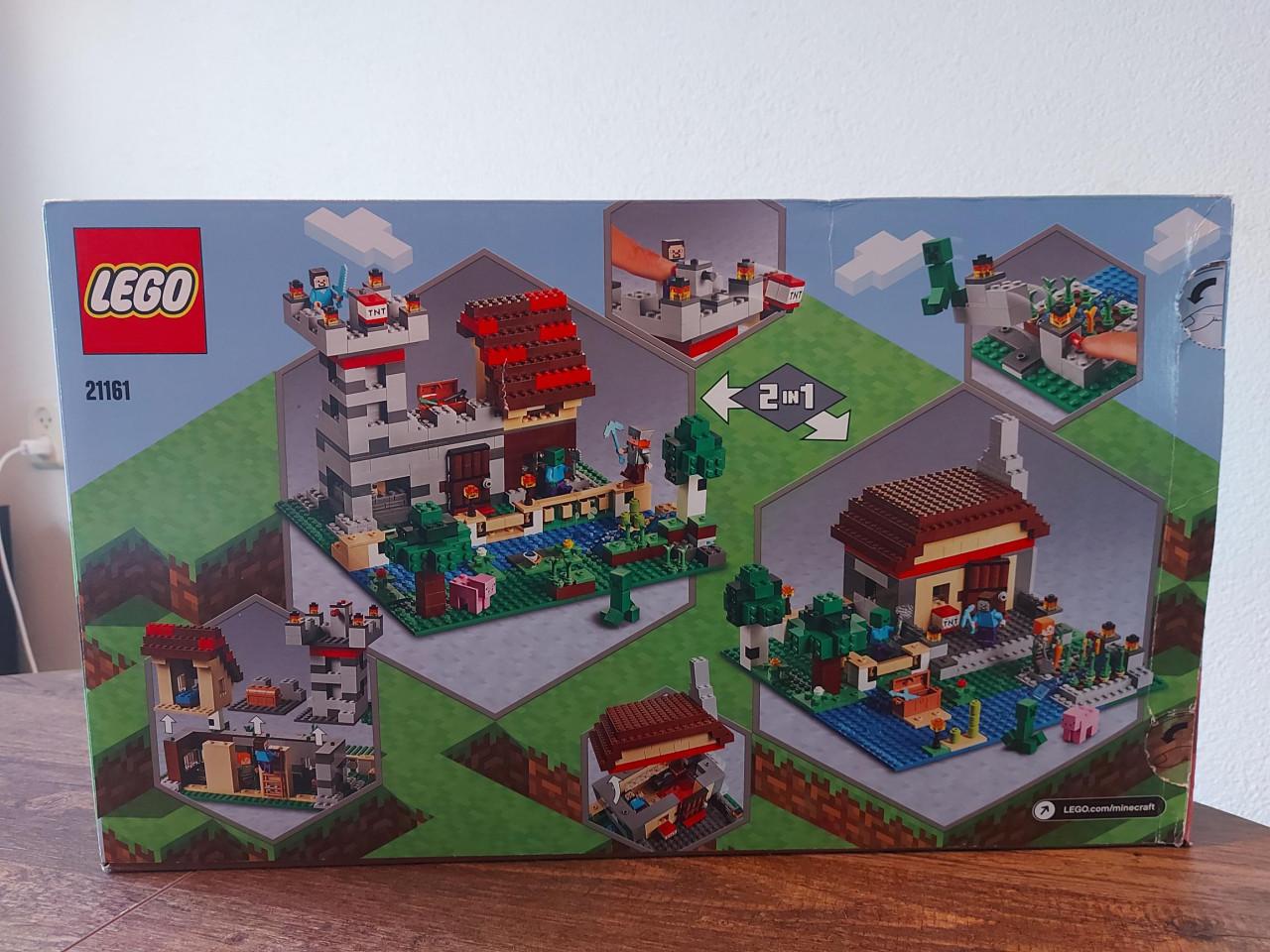 Lego 21161 The Crafting box 3.0 compleet (gecheckt) in doos met boekjes
