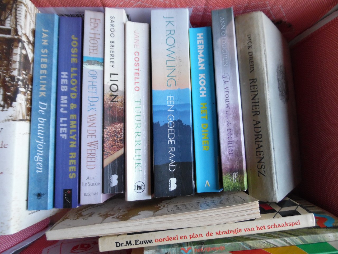 Boeken romans, geschiedenis, antiek enz.