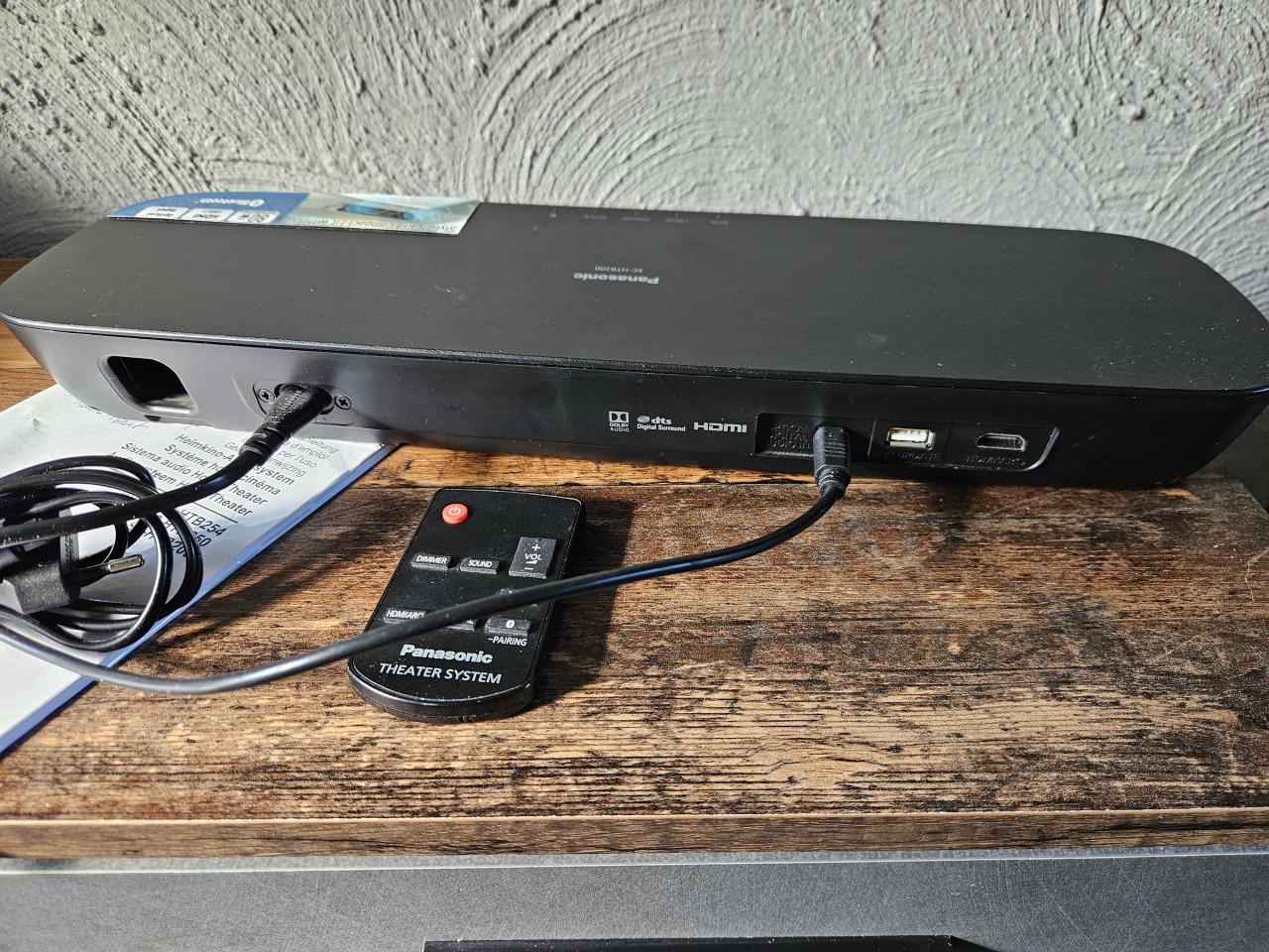 Panasonic SC-HTB200 Soundbar met afstandsbediening