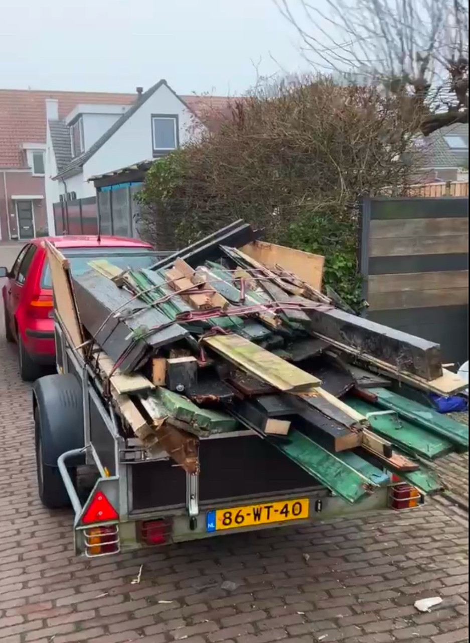 Grof vuil wegbrengen / spullen verhuizen / spullen ophalen