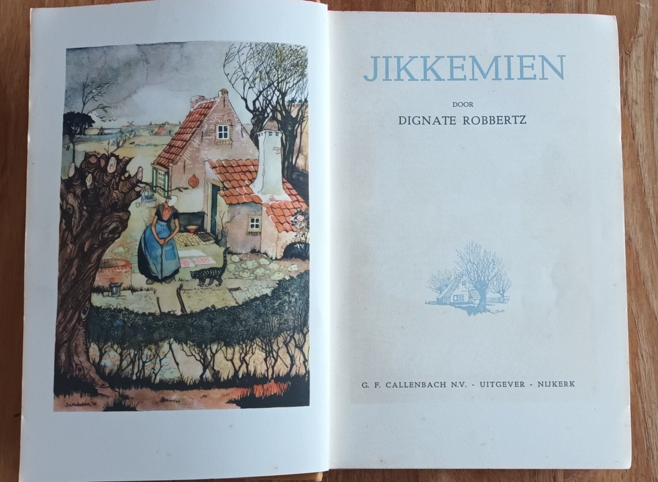 Jikkemien, Zeeuws boek uit 1941 van Dignate Robbertz