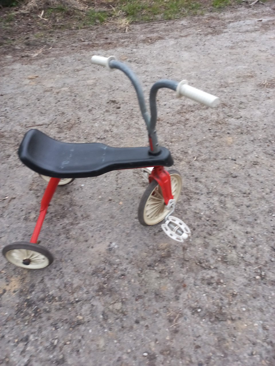 Driewieler oltimer uit 60 jaren