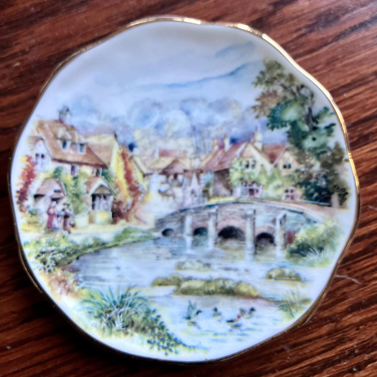 Fine bone china decoratieve bordjes