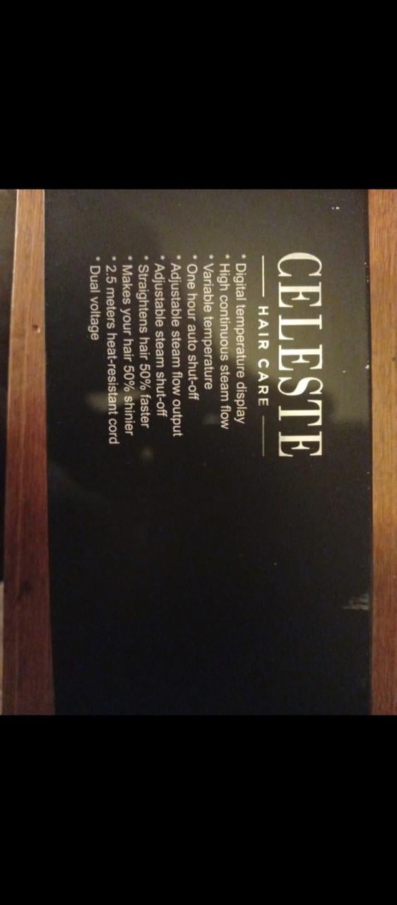 Stoomstijltang pro nieuw in doos