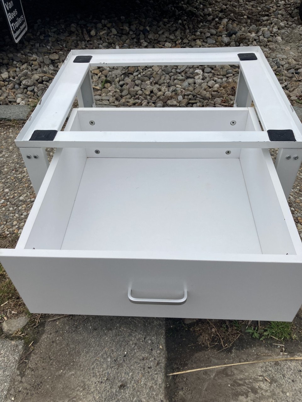 Wasmachine verhoger met lade