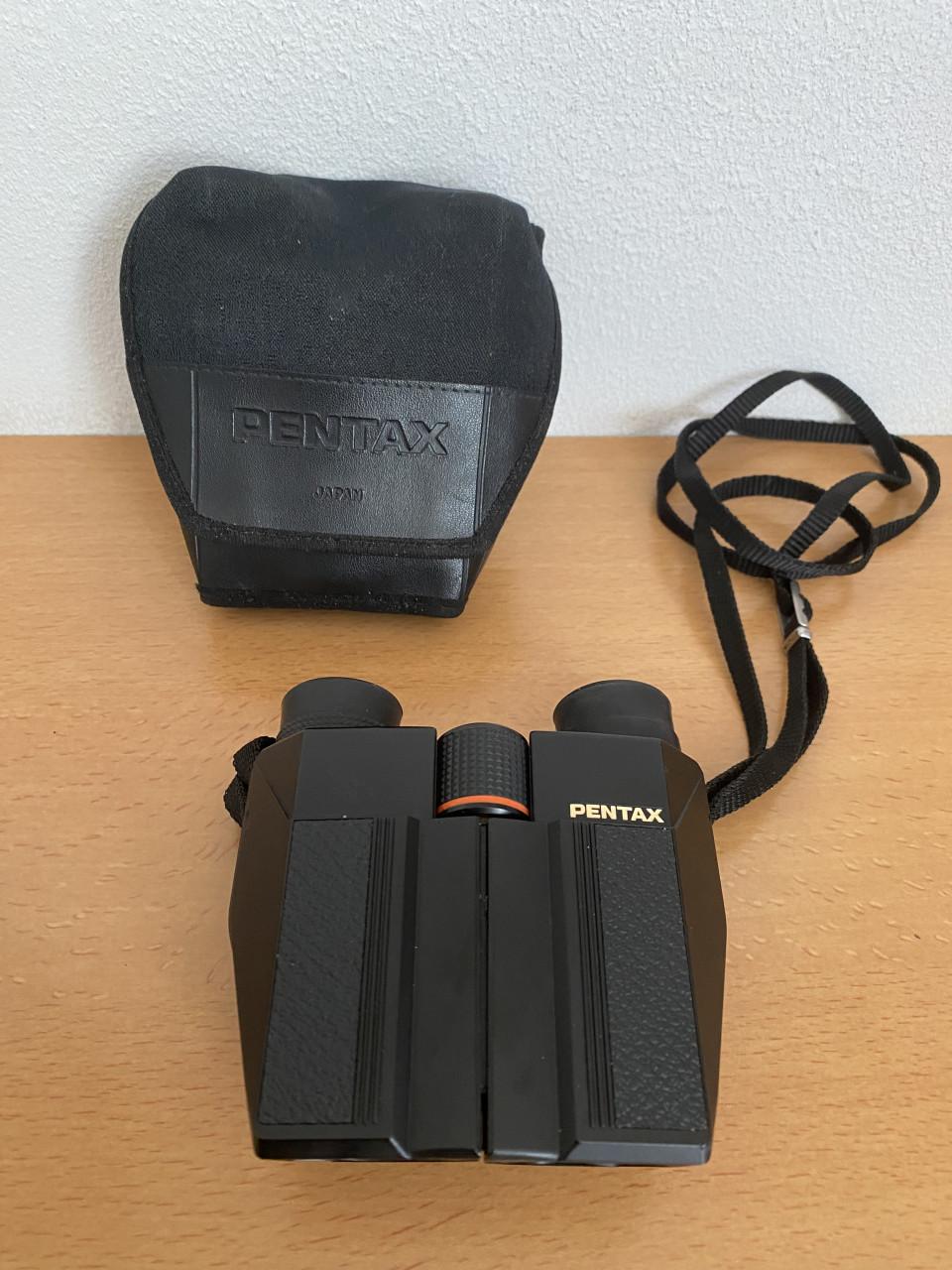 In nieuwstaat verrekijkertje Pentax 10x24 met tasje ideal voor vogeltjes ki