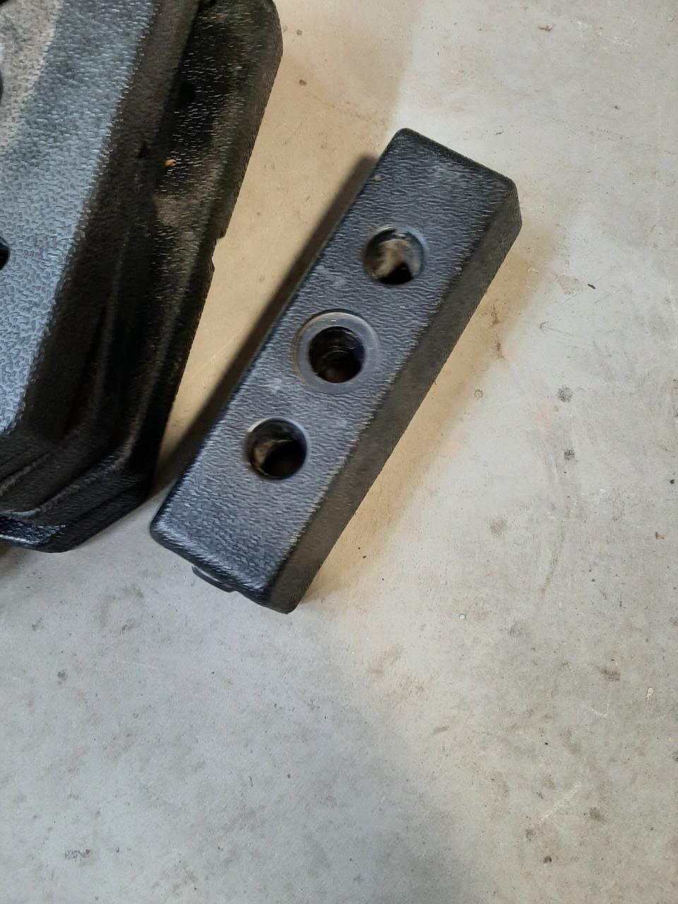 10 stuks kunstof gewichten