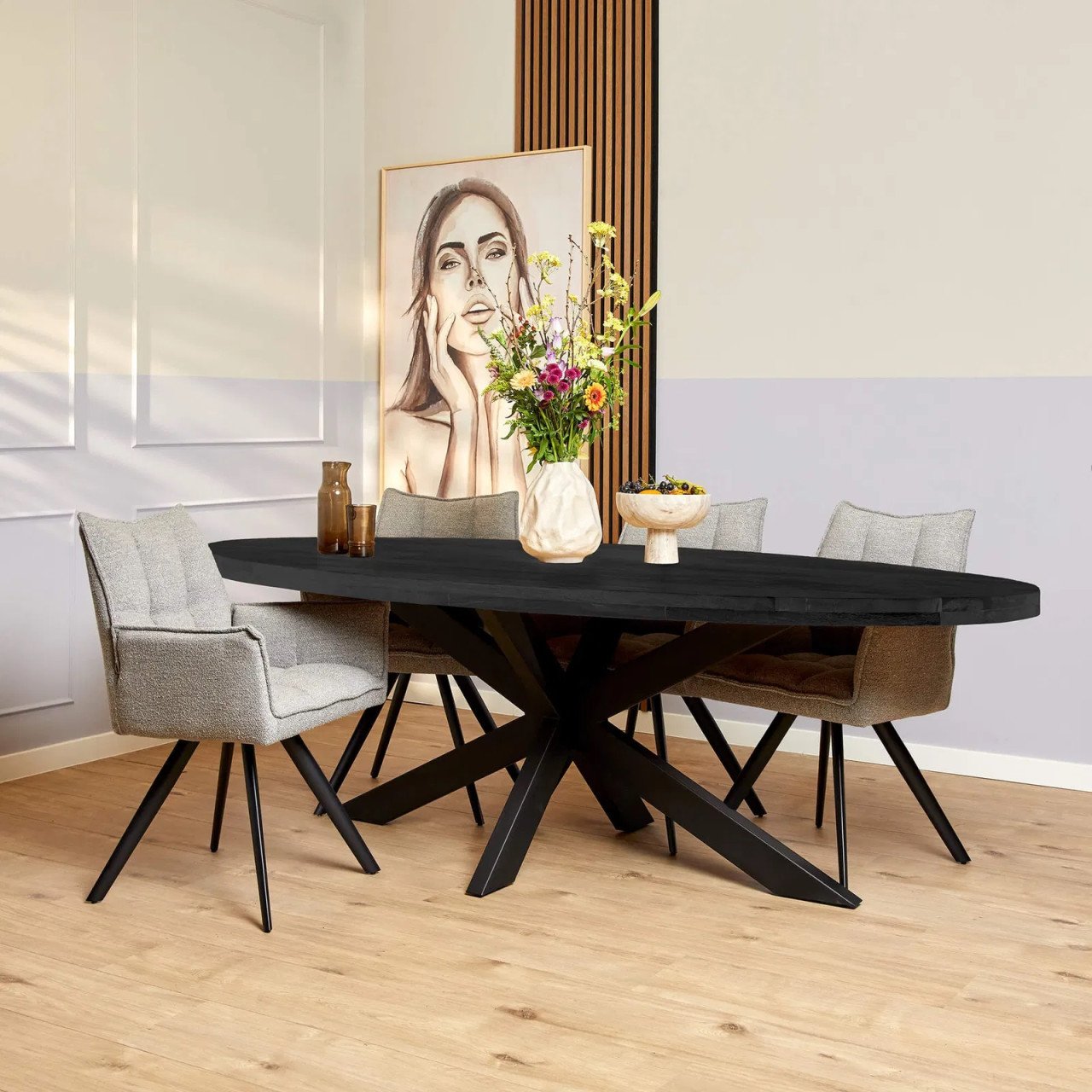 HSM Ovale eettafel 180 cm. Nieuw in verpakking