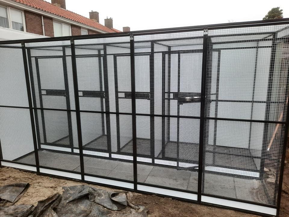 Voliere`s, verblijven,maatwerk......