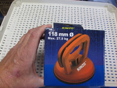 Zuignap voor glas/raam