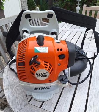 Stihl benzine bladblazer