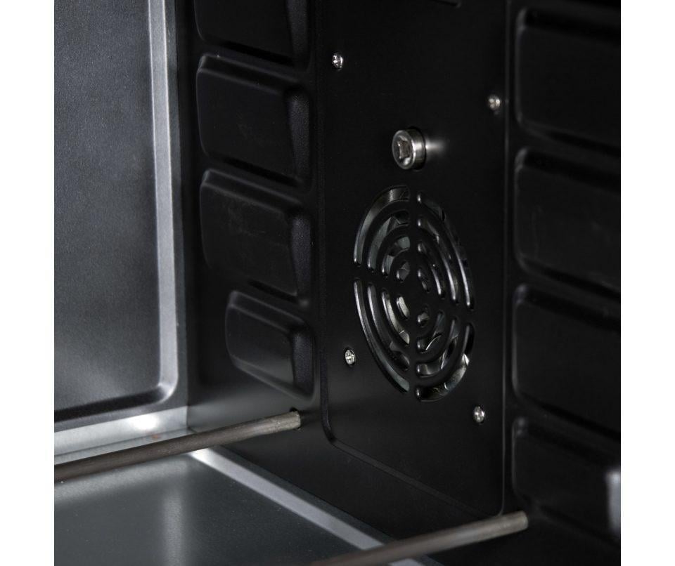 Nieuwe Inventum OV305CS vrijstaande heteluch oven met kip draaispit