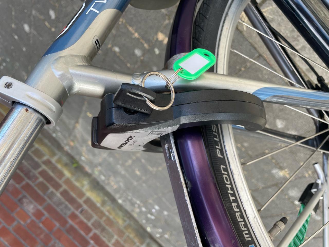 Damesfiets.