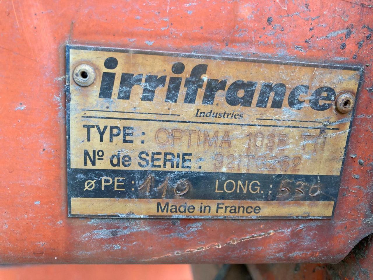 Beregeningshaspel irrifrance 110/530