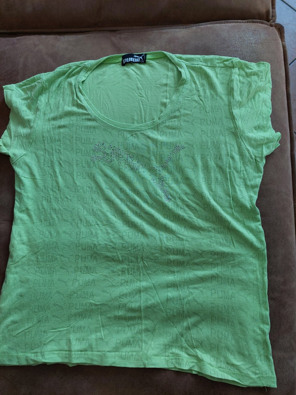 6 (Merk)damesshirts , mt l t/m xxl H&M , Puma enz