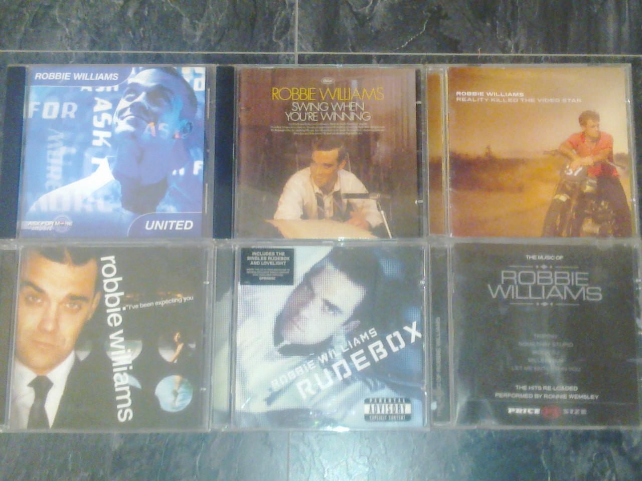 Cd's  Robbie Williams